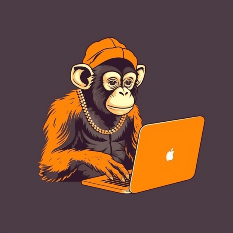 l'utilisateur est un singe